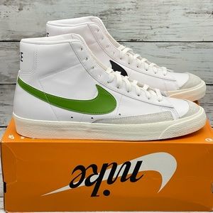 Nike Blazer Mid '77 Vintage Men’s Size 11.5 White Black Green New